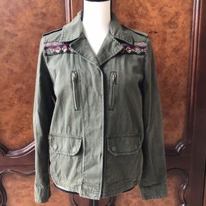 Forever 21 Army Green Utility Jacket